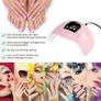 UV LED Nail Lamp,54W Nail Dryer for Gel Polish Auto Sensor LED Nail Dryer Lamp with 3 Timer Setting for Manicure/Pedicure, Home and Salon Image 5