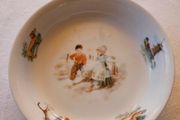 Vintage 'jack and jill' bowl