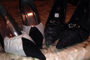 High heel shoes