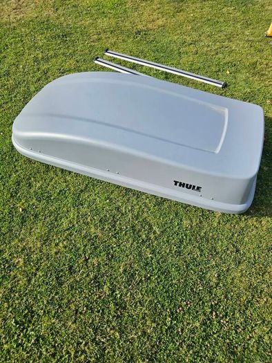 roof box and rails
