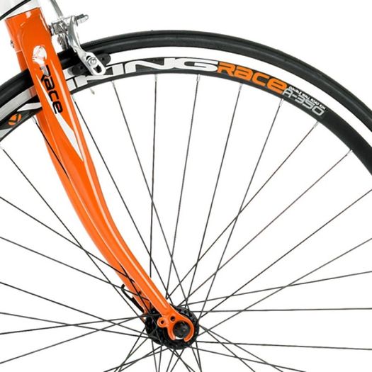 56cm Viking Echelon 16 Speed STI 700c Wheel Gents, White