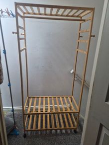 Open wardrobe