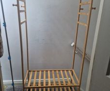 Open wardrobe