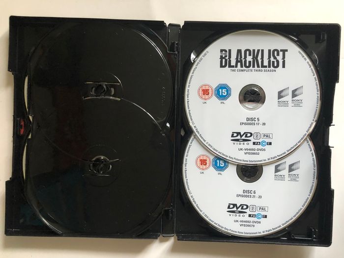 The Blacklist - Season 3 (2015-2016) [DVD TV Boxset]