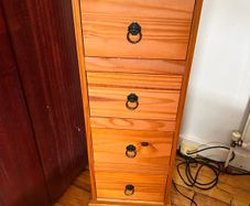 Tall 4 drawer unit