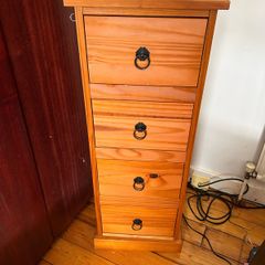Tall 4 drawer unit
