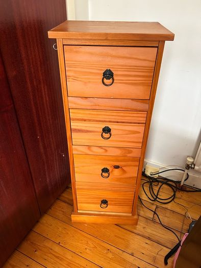 Tall 4 drawer unit