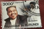 Rare Stamp -Fats Domino