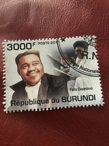 Rare Stamp -Fats Domino