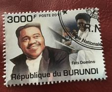 Rare Stamp -Fats Domino
