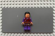 lego super heroes sh0793 Wong minifigure- Dark Red Robe, Dark Purple Legs