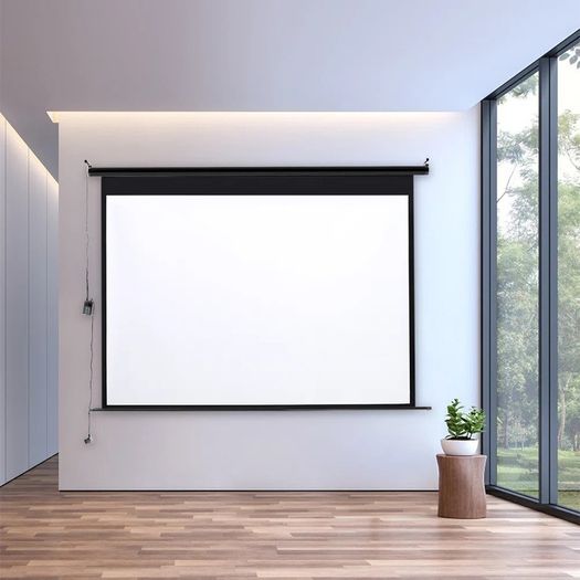 Electric projector screen