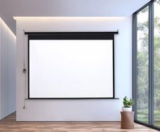 Electric projector screen