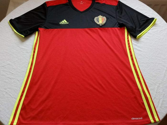 2016/17 Belgium Adidas Home Jersey Size L Adults