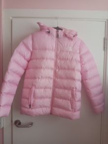 fake pink North face jacket