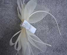Stunning Ivory Wedding Fascinator from Next Brand new with Tags