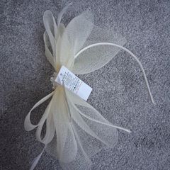 Stunning Ivory Wedding Fascinator from Next Brand new with Tags
