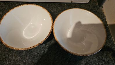 2 x Steelite Dapple Bowl Essence - 16.5cm