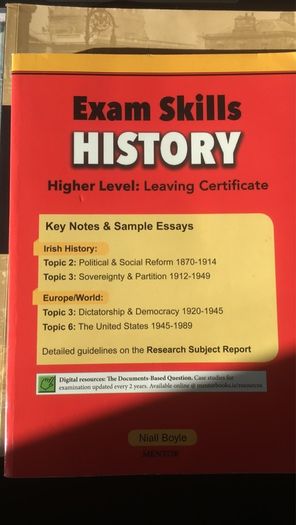 New Leaving Cert History Books