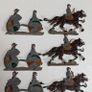 Vintage German WW1 Ernst Heinrichsen Nuremberg flat tin soldiers made in Germany, World War 1,  No 1/8 Heavy Machine Gun Team Image 2