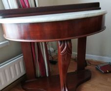Antique. Hall. Table