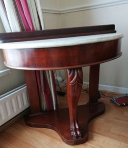 Antique. Hall. Table