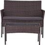 4-Piece Rattan Garden Chair Furniture Set Image 4