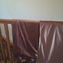 Pink Velour Eyelet Curtains 66ins x 72ins Image 3