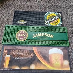 Rubber bar mat