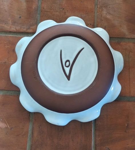 Stephen Pearse Large Pottery Curly Dish