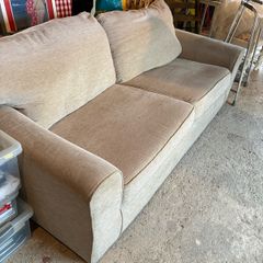 cream couch