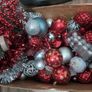 Box of Christmas decorations Image 2