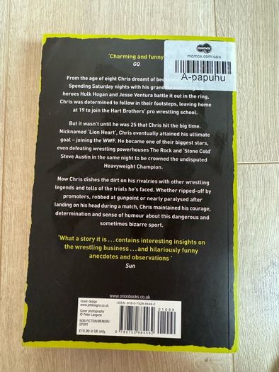 Chris Jericho book