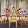 mid century dining danish vintage retro teak Image 4