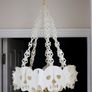 Halloween Decorations - Chandelier made of skulls Image 2
