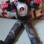 Hasbro Action Man Snowball Mobile Fire Rider 1999 Black Bum Image 4
