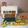 Vintage 1970s School House with Accessories can post Image 6
