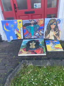 Collection unique artwork signed