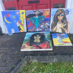 Collection unique artwork signed