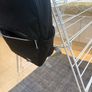 Black back pack, 3 pockets and a side net Image 7