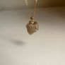Costume necklace with stone pendant Image 4
