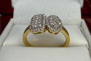 Diamond Cluster Ring