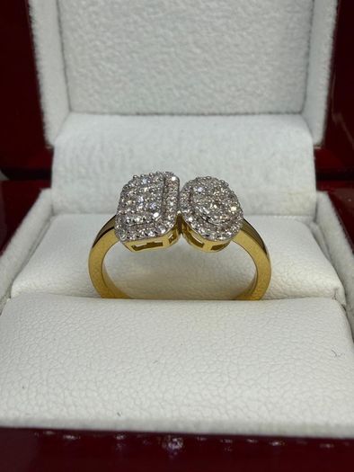 Diamond Cluster Ring