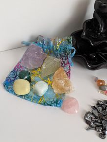 Pendulums, Crystals, energy Reiki related stones, mini budda