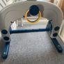 Toddler football net and adjustable basketball hoop with hula hoop throw Image 3