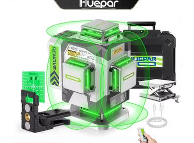 4D Trade rated PRO-series Huepar Laser Level self-leveling