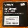 Canon EF 50mm f/1.2L USM Image 2