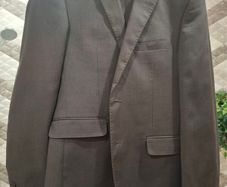 Macson brown 2 piece suit 38"