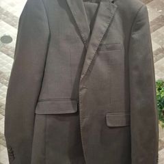 Macson brown 2 piece suit 38"