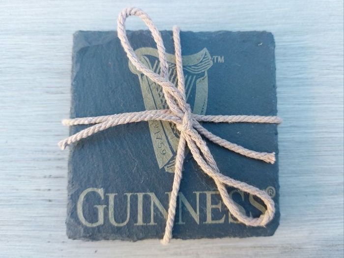 Guinness Engraved Coaster Set (2pk)